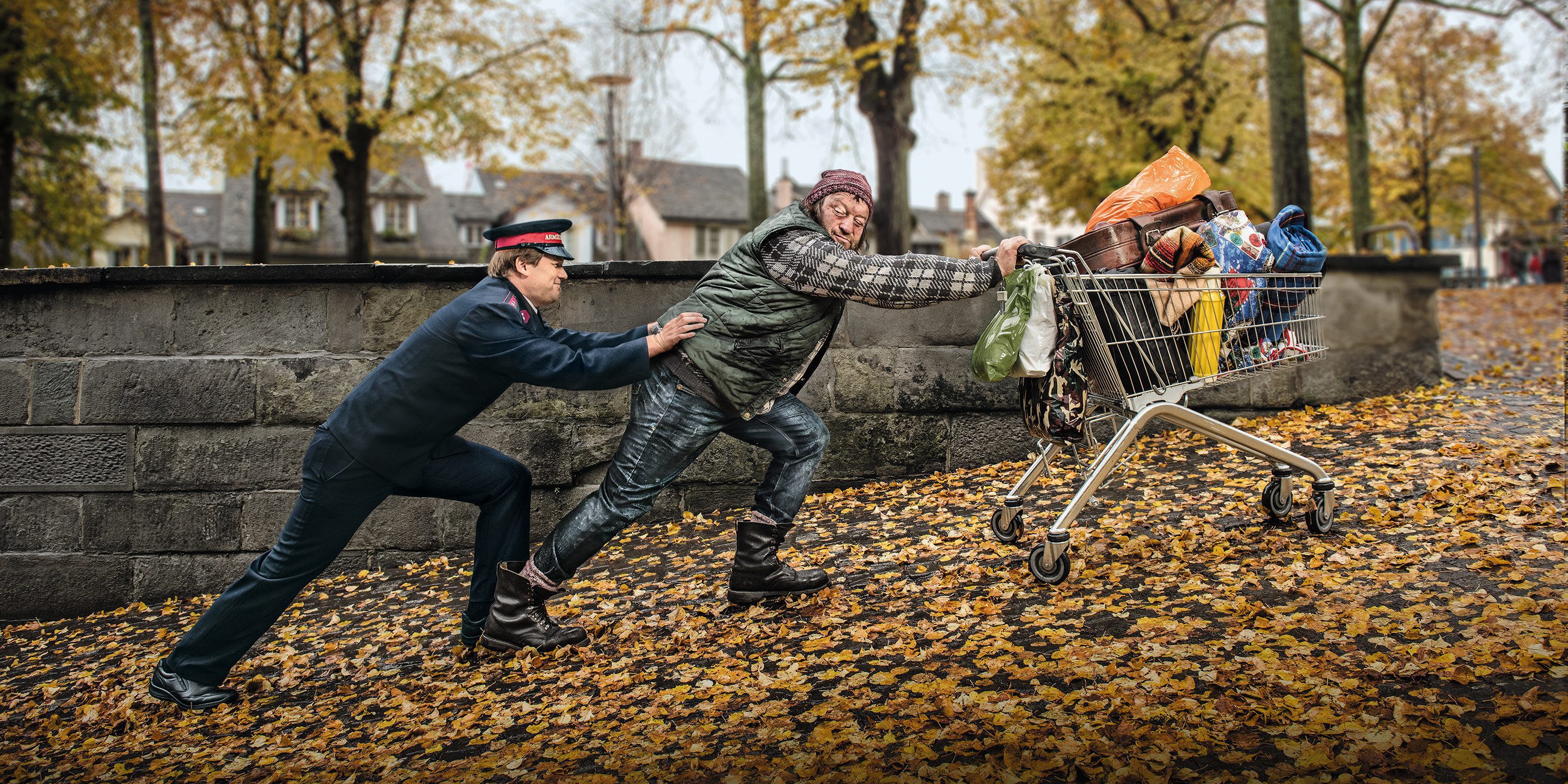 Kampagnenbild Obdachlosigkeit