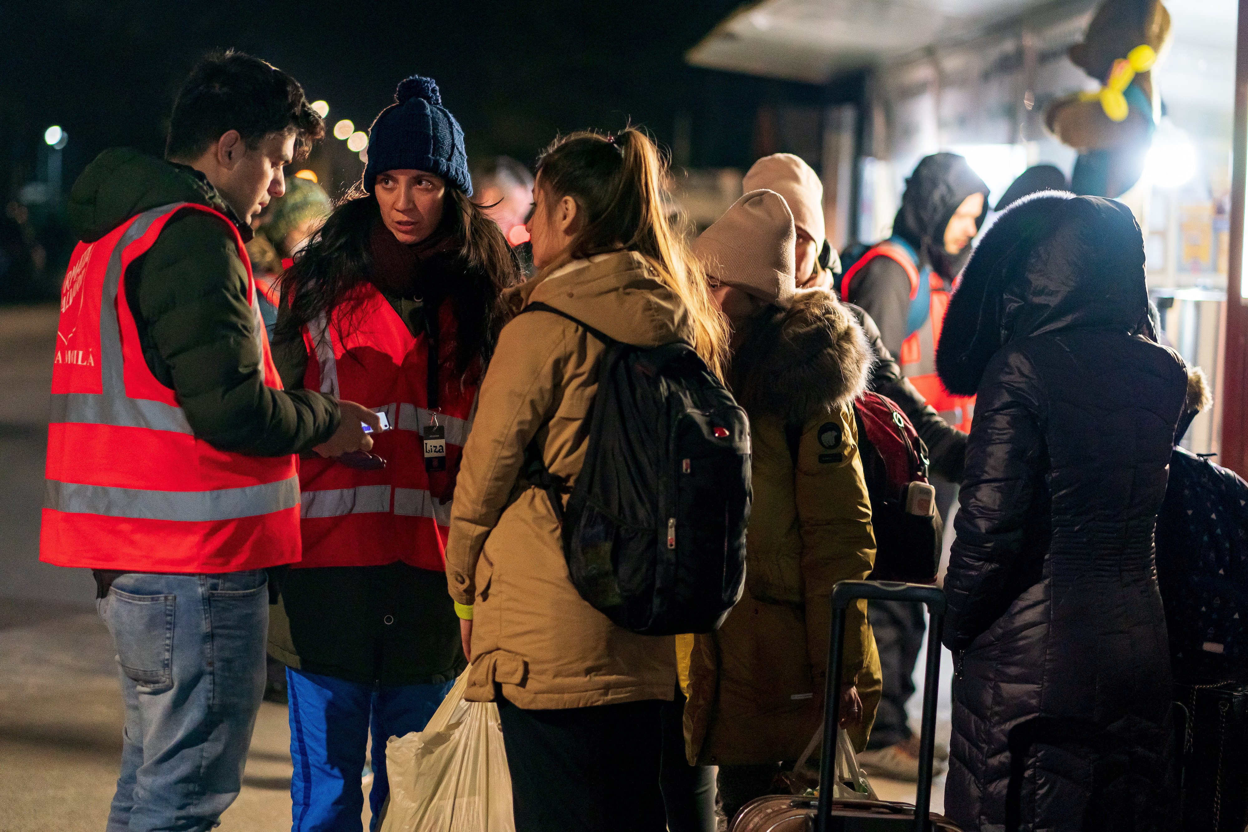 Salvation Army IHQ – Flüchtlinge an Grenze Ukraine