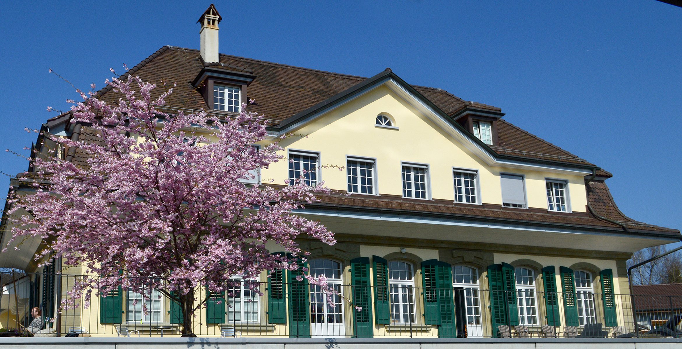 Aussenansicht auf das Haupthaus «Bondeli» des Buchseegut, © Buchseegut