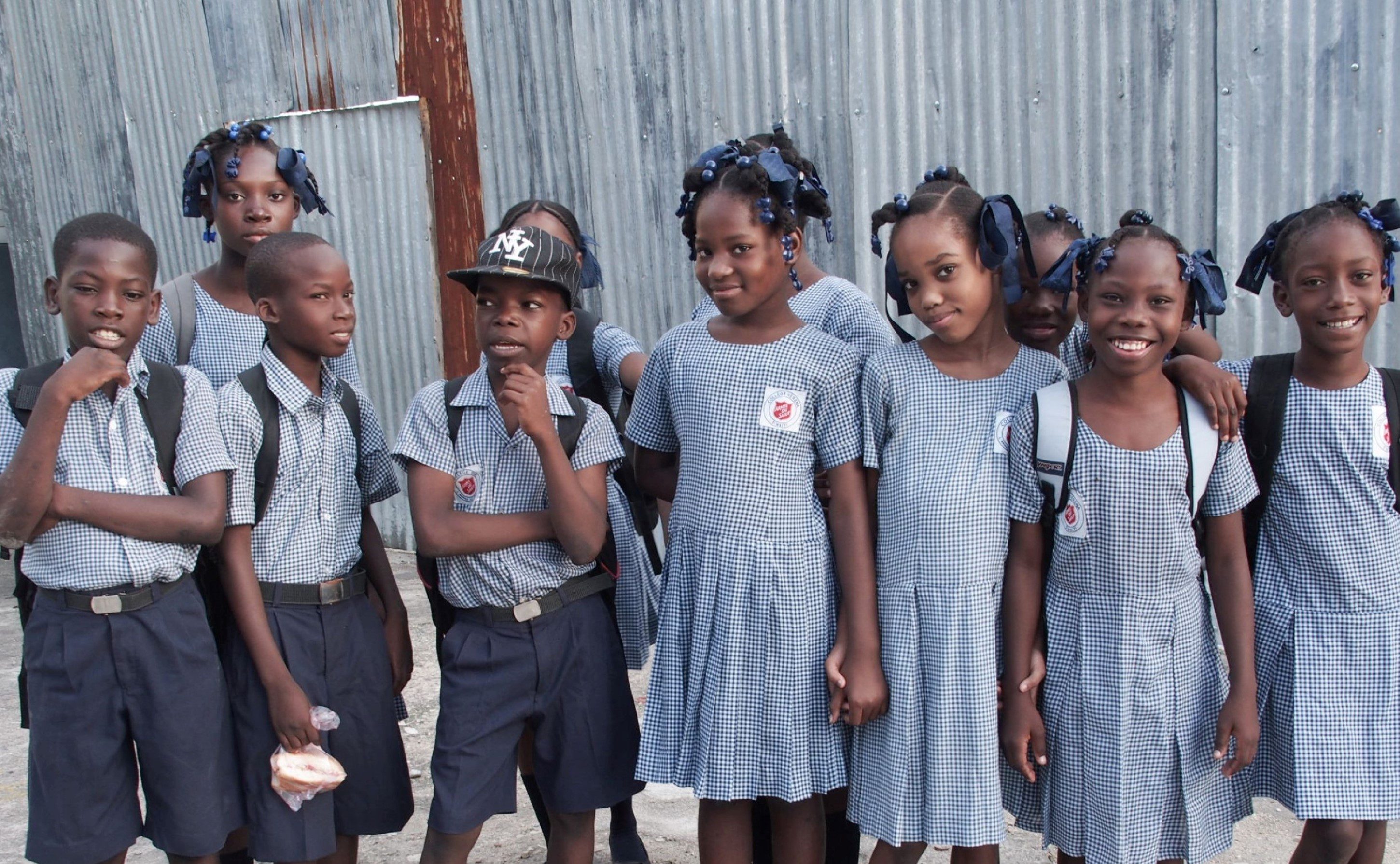 Haiti Schulkinder