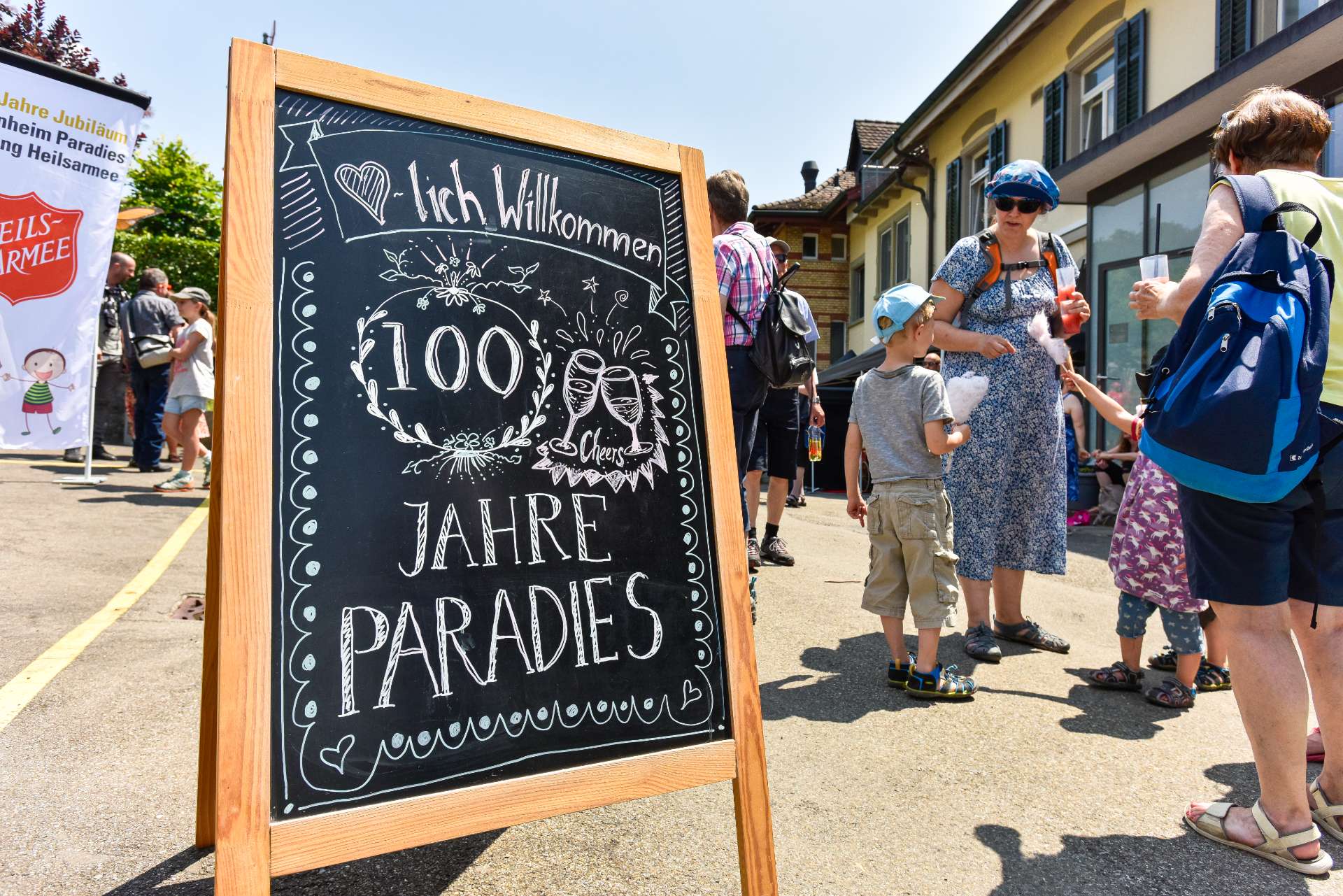 Kinder- und Jugendhaus Paradies: 100 Jahre Paradies Mettmenstetten – Strassensteller