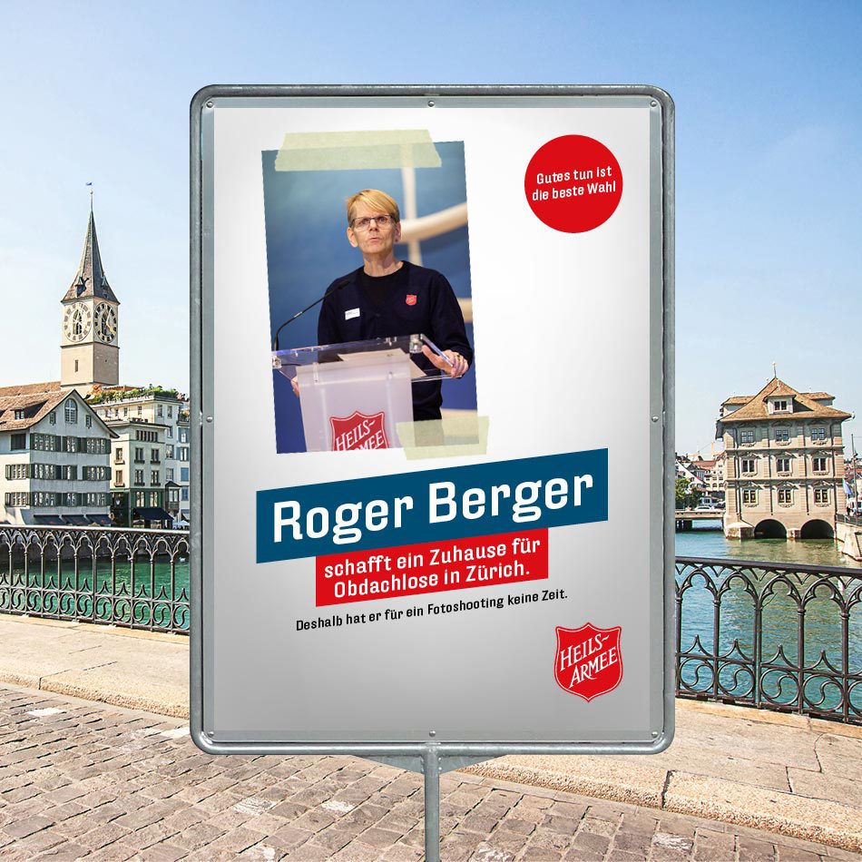 Wahlplakat Roger Berger Steckbrief