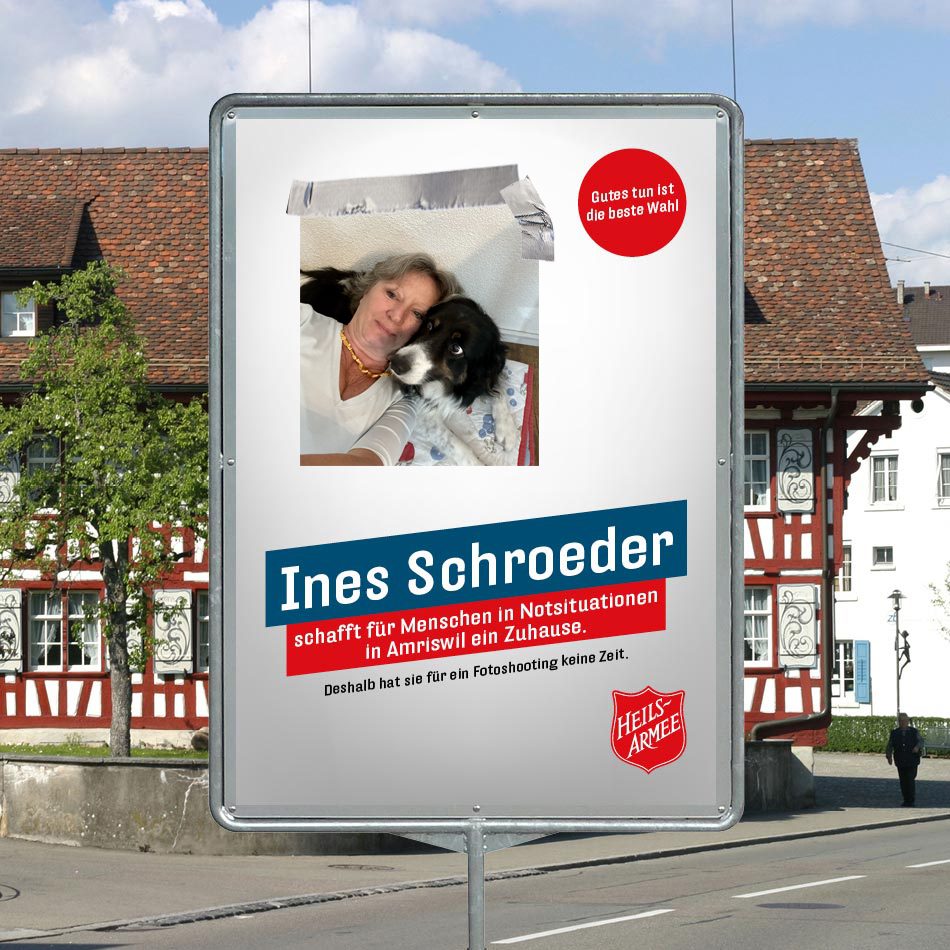 Wahlplakat Ines Schröder Steckbrief
