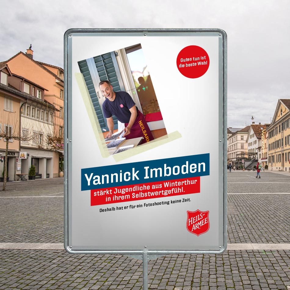 Yannick Imboden Wahlplakat Steckbrief