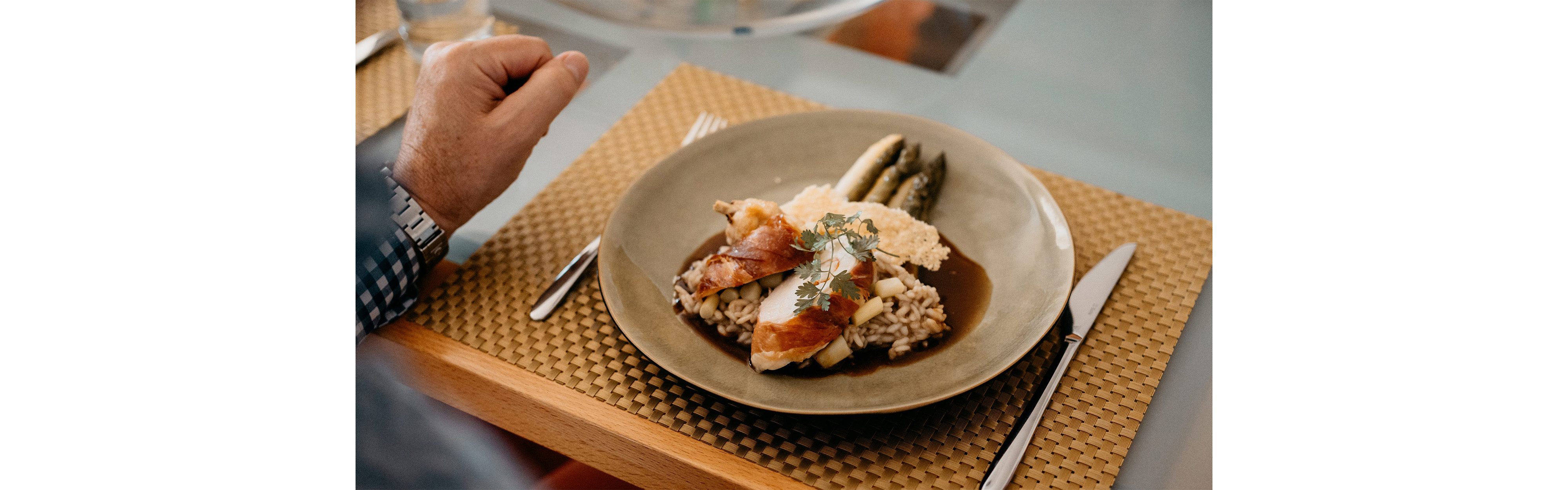 Pouletbrust mit Riesencrevette