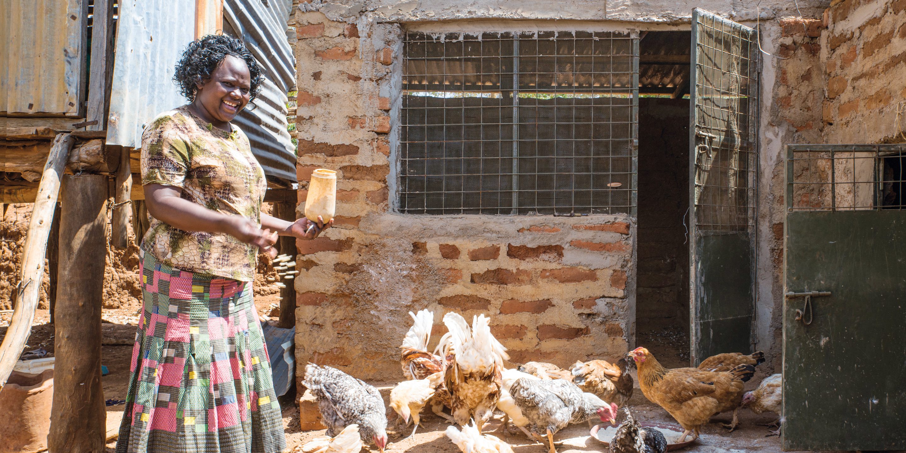 INIE1223, Kenia WASH Projekt Hühner