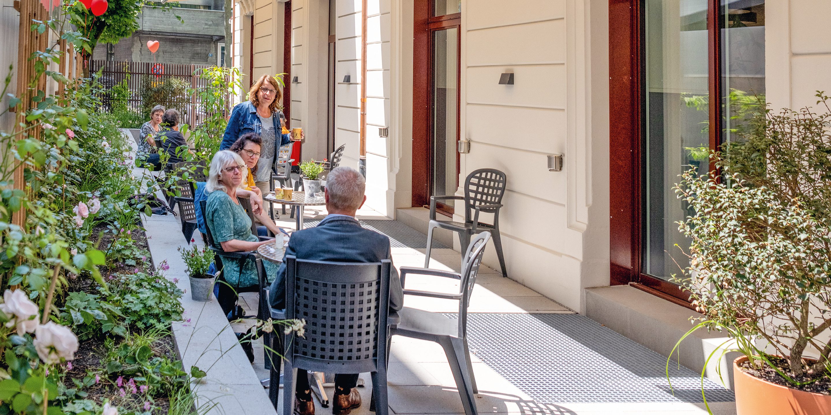 Terrasse Molkenstrasse Zürich – Wohnheim Zürich