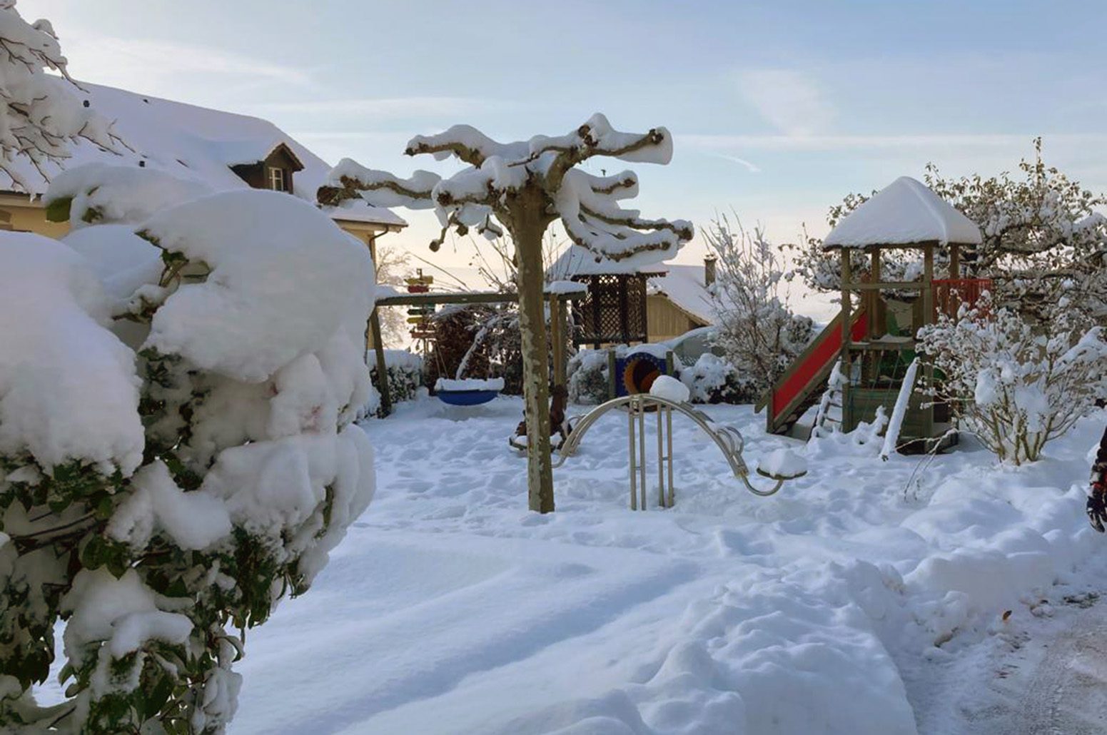 Kinder- und Jugendhaus Paradies: Winterlandschaft (2023)