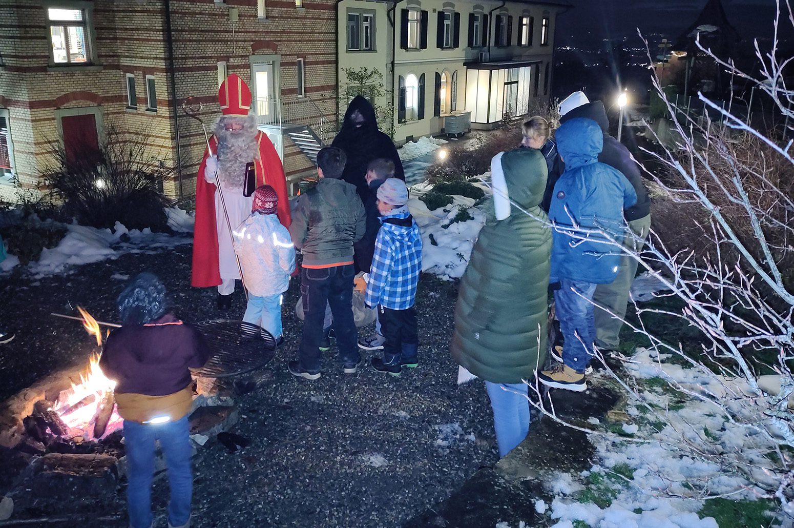 Kinder- & Jugendhaus Paradies: Besuch des «Samichlaus».