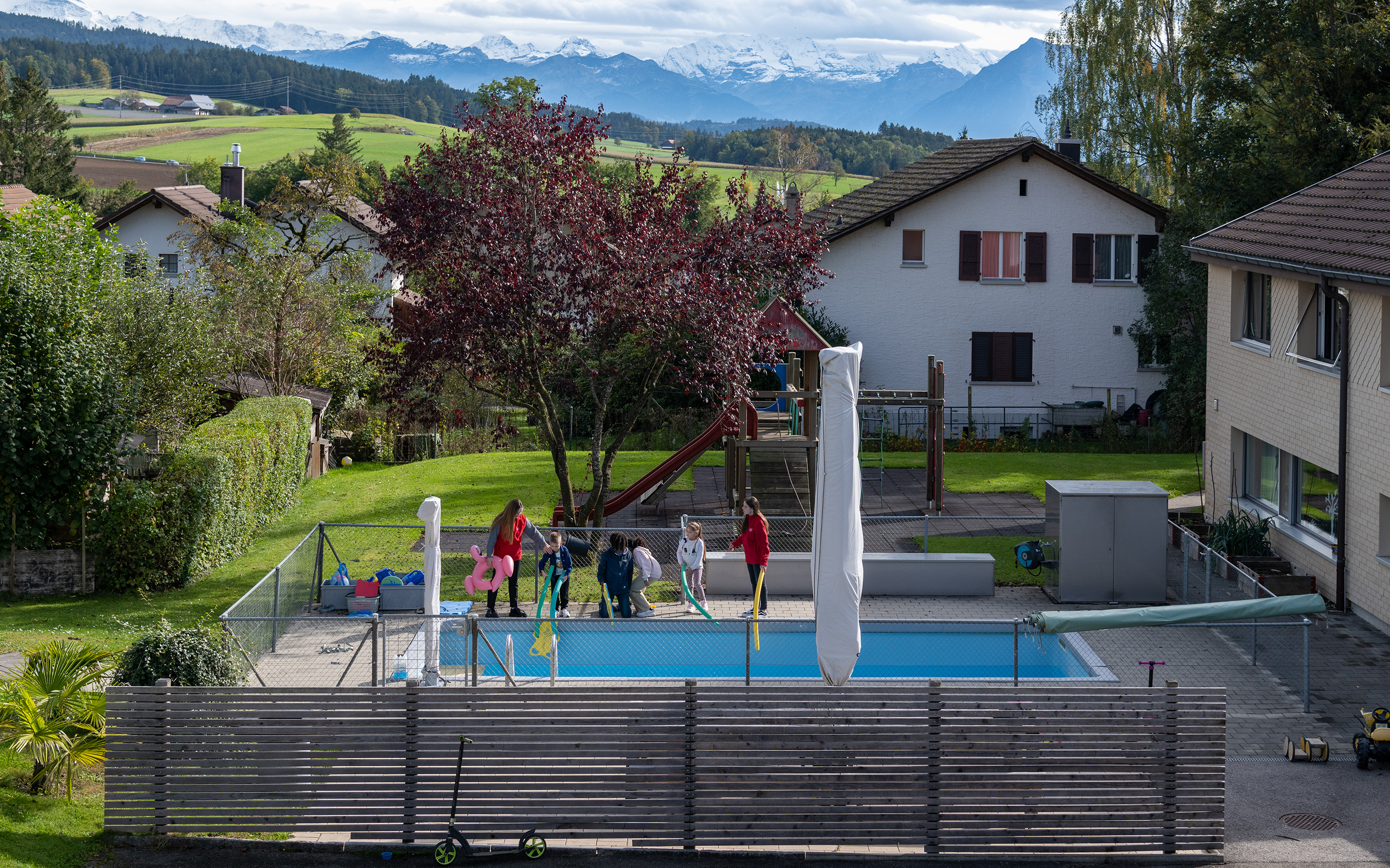 Swimmingpool, Kinderheim Sonnhalde (2024).