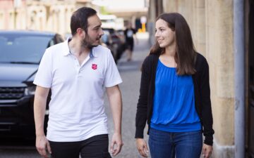 Stacy Vermot im Gespräch mit Luca Orlando