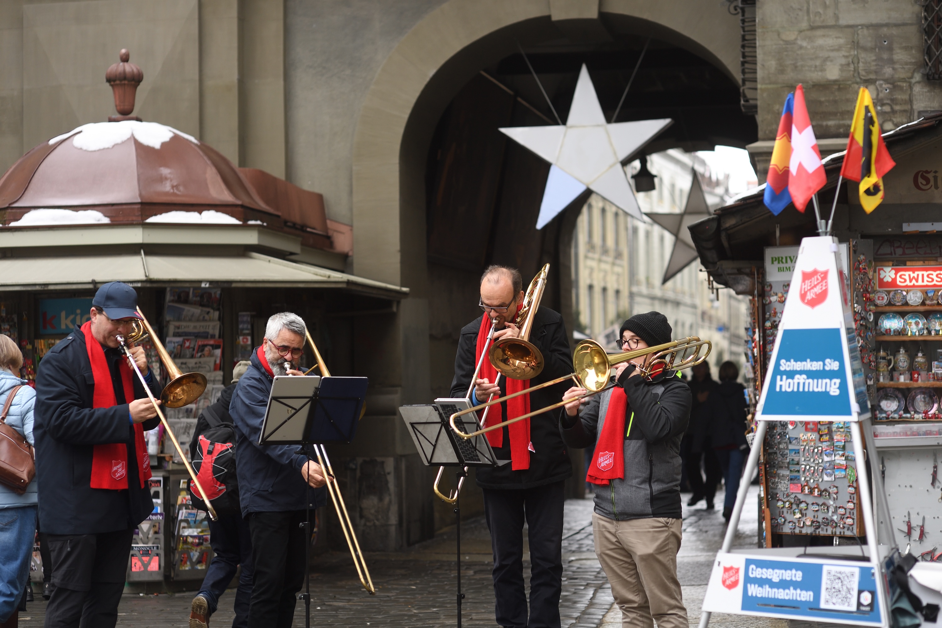 Topfkollekte in Bern