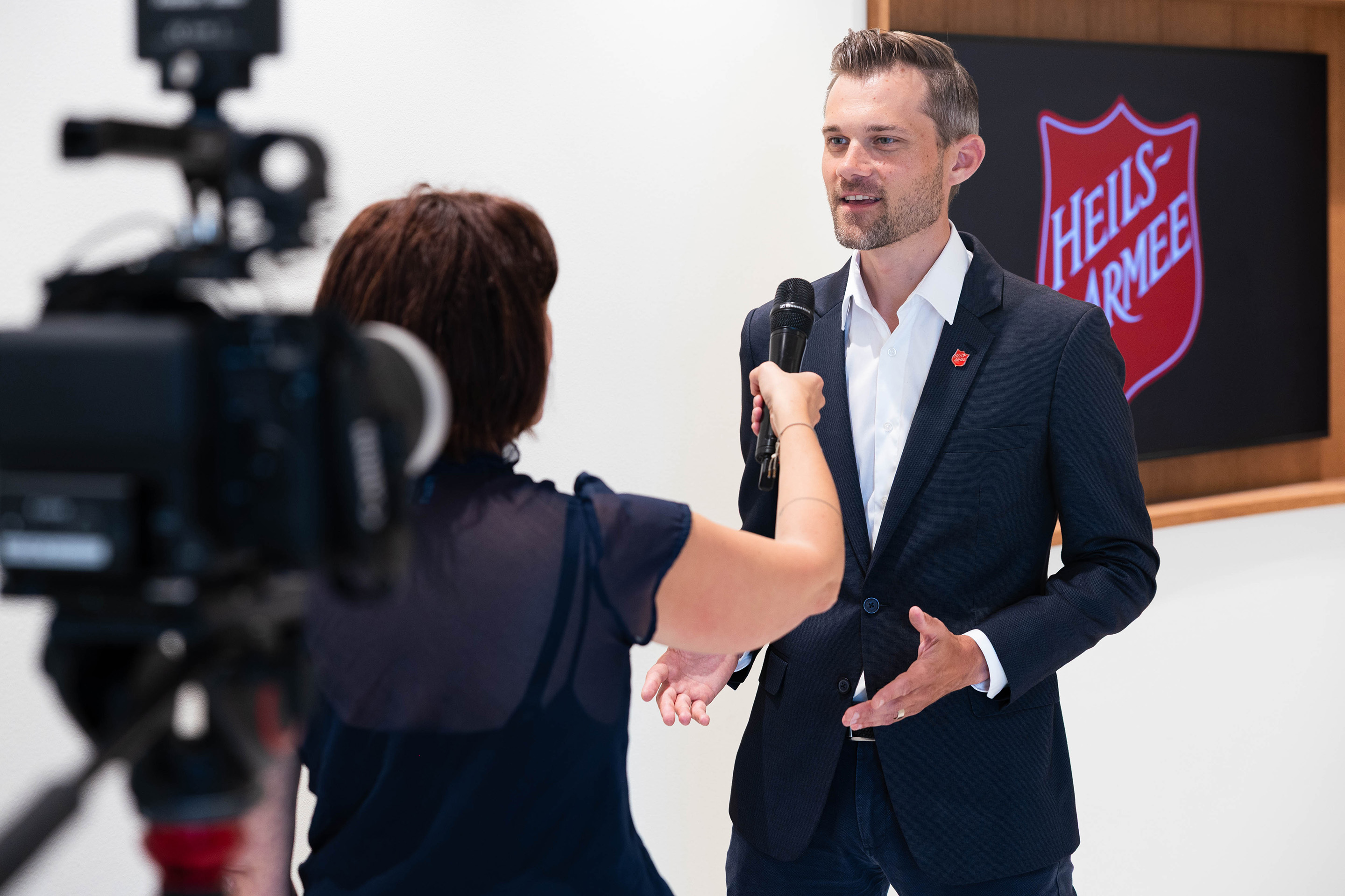 Simon Bucher, Mediensprecher Heilsarmee Deutschschweiz, © Heilsarmee Schweiz (2025).