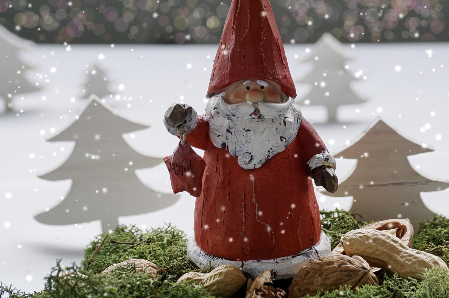 Weihnachtsmann-Figur, Kinder- und Jugendhaus Paradies, Heilsarmee Schweiz (2025).