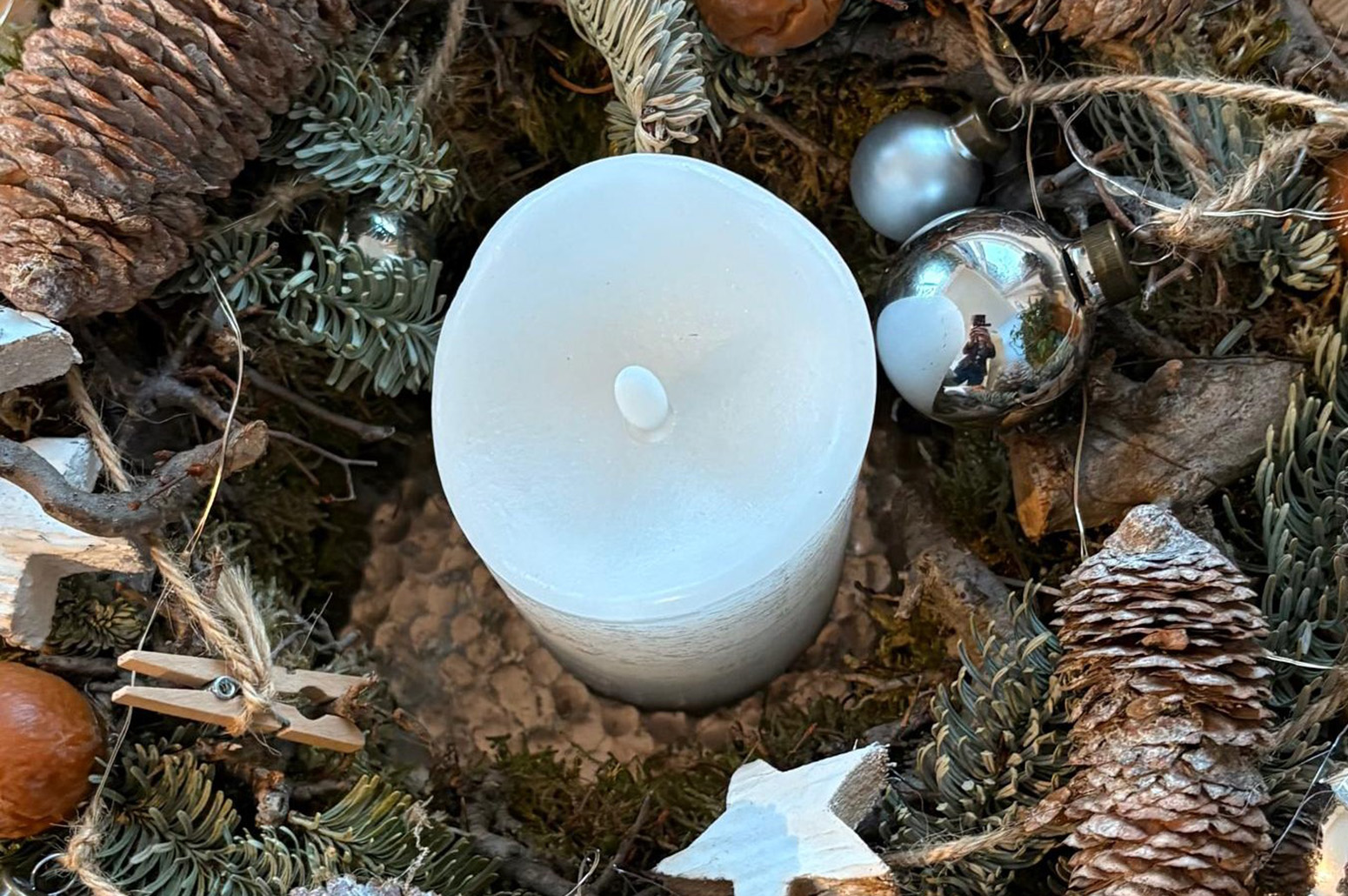 Adventskranz, Kinder- und Jugendhaus Paradies, Heilsarmee Schweiz (2025).