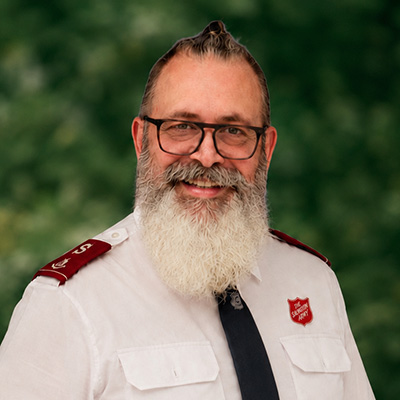 Oberstleutnant Joël Etcheverry, Chefsekretär der Heilsarmee, Mitglied der Direktion (2026).